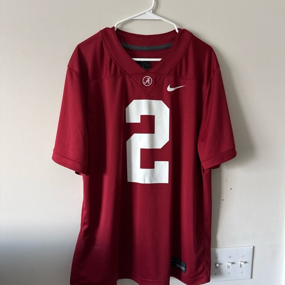 Nike Other - Nike Men's Crimson Jersey with White Number